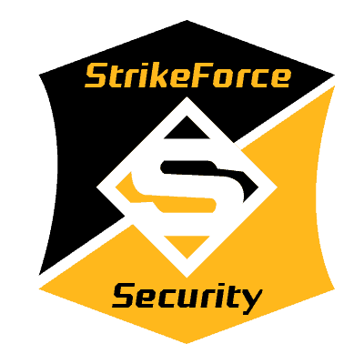StrikeForce Security Logo created by EmB Computing